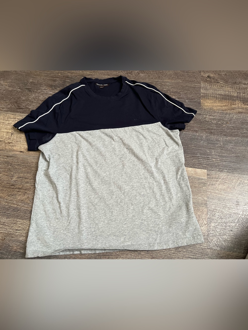 Men's Michael kora two tone tee